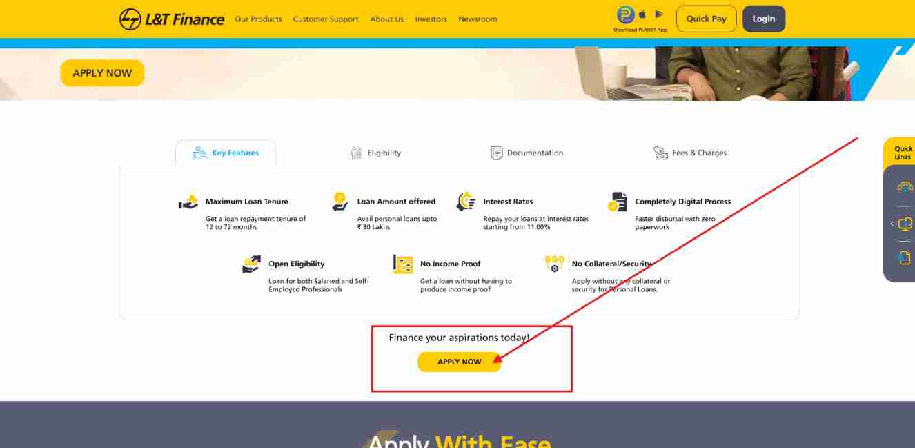 L&T Finance Personal Loan